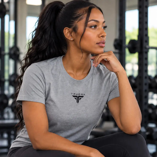 TRUORA Women’s Supima® Cotton Lifestyle T-Shirt - Gray / S