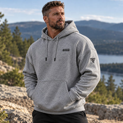 TRUORA Organic Cotton & Lyocell Oversized Lifestyle Hoodie