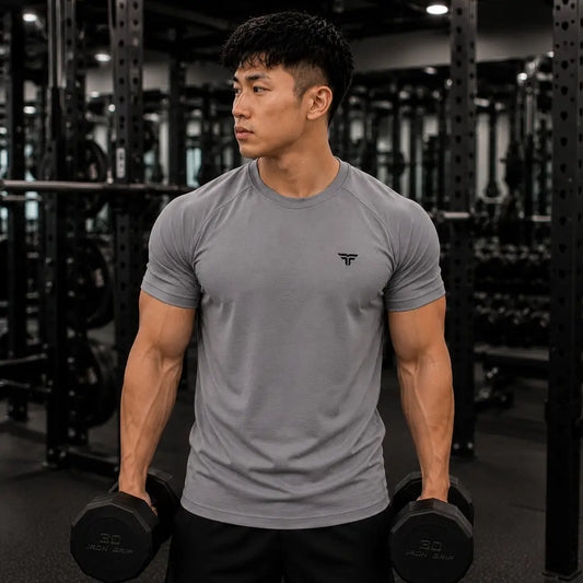 Men’s Lifestyle Train T-Shirt - Gray / L
